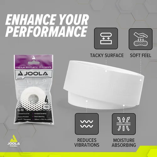 Vista 4 de JOOLA Pickleball Overgrip - Tacky