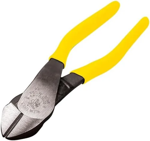 Vista 3 de Klein Tools Alicates D2000-49, alicates de corte diagonal con cuchillos de corte resistentes, mordazas cortas y empuñaduras de doble material, 9