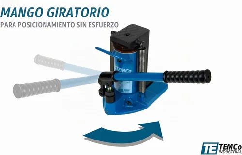 Vista 5 de TEMCo Gato Hidráulico para Contenedor/Máquina (2.5 Ton - 5 Ton) Capacidad de Elevación TH0025