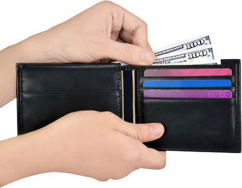 Vista 3 de Dockers Cartera de cuero para hombre