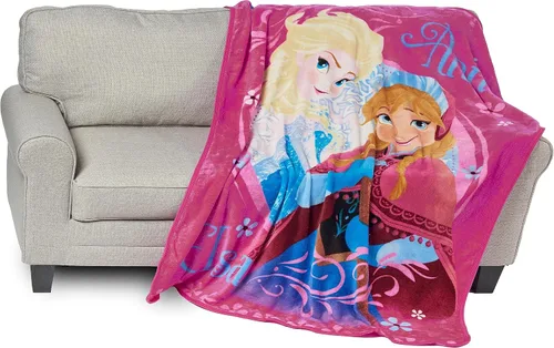 Vista 5 de Northwest Frozen Loving Sisters Manta de micro raschel, 46 x 60 pulgadas