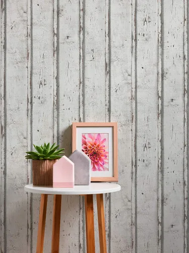Vista 6 de A.S. Creation 95370-1 - Papel pintado con efecto madera, tamaño del rollo: 33.0 ft x 1.7 ft