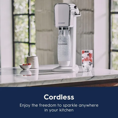 Vista 13 de SodaStream Máquina de agua con gas Art (negro) con CO2 y botella apta para lavavajillas