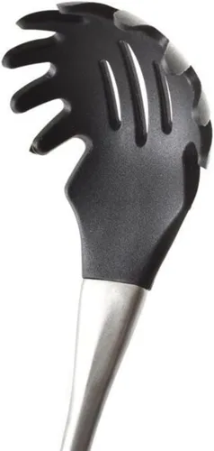 Vista 3 de Norpro Servidor de pasta de acero inoxidable y silicona