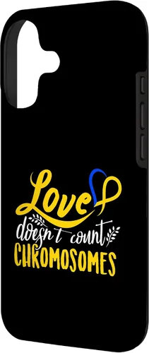 Vista 2 de Down Syndrome T21 - Mother Parents Father Trisomy 21 Case for iPhone 17