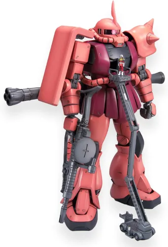 Vista 6 de Figura de acción MS-06S Zaku II de la Char Ver 2.0 Master Grade por Bandai Hobby