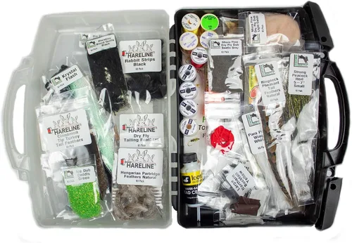 Vista 2 de Kit de material para atar moscas Hareline