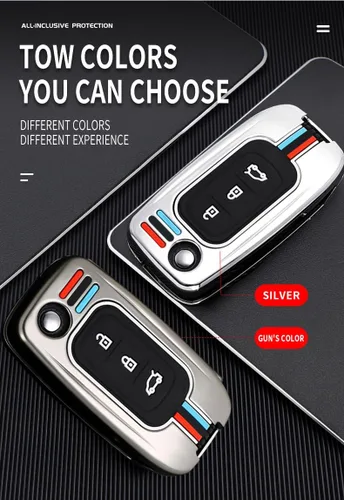 Vista 3 de Funda para llavero Renault Kadjar Koleos Sandero Stepway Funda para llave de llave Accesorios Protector 3 botones