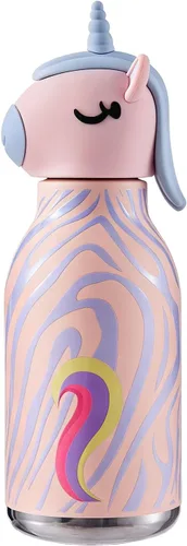 Vista 10 de UFORU Botella de agua de acero inoxidable de 16 onzas, aislada a prueba de Perro