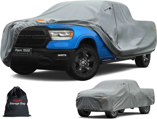 Vista 141 de Kayme Funda de Coche de Servicio Pesado Impermeable para Todo Tipo de Clima, Ajuste Personalizado para Tesla Model S, Cubierta Exterior Completa