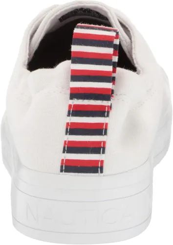 Vista 3 de Tenis Nautica Steam para mujer, Asaria-blanco, 9
