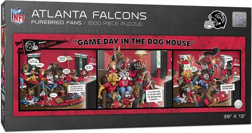 Vista 11 de YouTheFan NFL Game Day in The Dog House - Rompecabezas de 1000 piezas