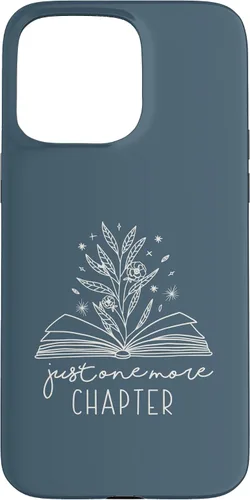 Vista 31 de Just One More Chapter - Carcasa para iPhone 17 (azul pizarra)