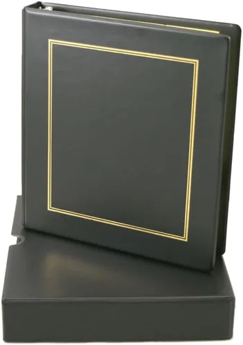 Vista 3 de Kit corporativo con carpeta de registros, sello corporativo, certificados con trozos, papel de minutos en blanco y más; Blumberg Black Beauty