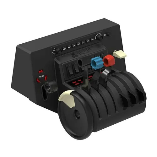 Vista 5 de Honeycomb Alpha Flight Controls Yoke with Honeycomb Aeronautical Bravo Throttle Quadrant Bundle (2 Items) (2 Items)