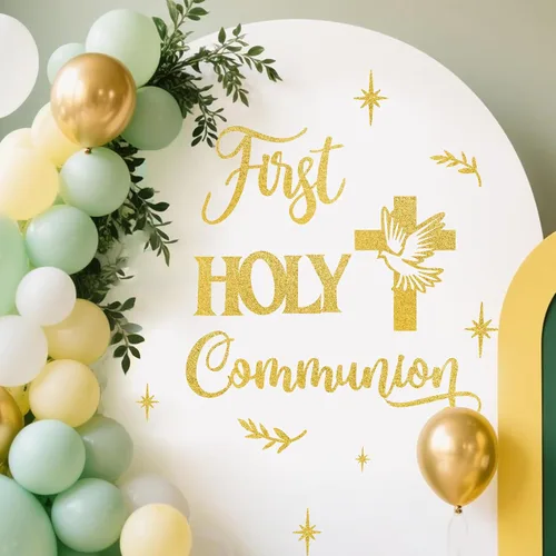 Vista 8 de Colorido cartel de feliz cumpleaños, calcomanías de cumpleaños para telón de fondo, decoraciones de fiesta de cumpleaños para niños, pancarta