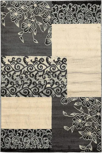 Vista 9 de Linon Elegance Collection, Gray, 8' X 10