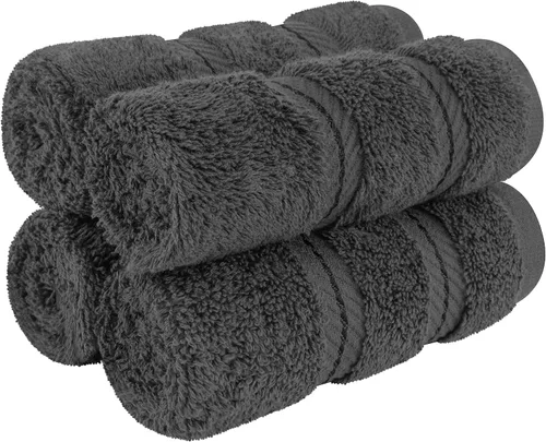 Vista 131 de American Soft Linen - Juego de toallas de 3 piezas, 1 toalla de baño, 1 toalla de mano y 1 toalla pequeña, 100% algodón turco para baño, juego