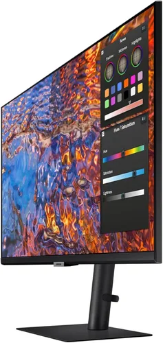 Vista 17 de Samsung Monitor de computadora ViewFinity S80PB Series UHD de 27 pulgadas, DCI-P3 98%, VESA DisplayHDR 400, panel IPS, pantalla mate, USB-C