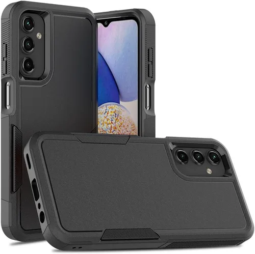 Vista 6 de Funda para Samsung Galaxy A15 5G: Funda protectora de doble capa resistente de servicio pesado para teléfono celular a prueba de golpes rugosa