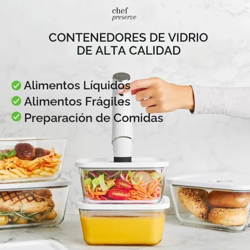 Vista 4 de Máquina Selladora al Vacío Compacta Chef Preserve para Alimentos