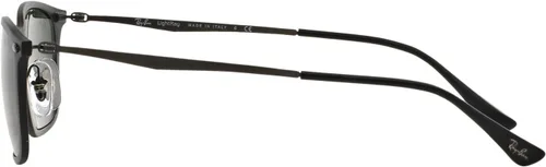 Vista 4 de Ray-Ban Rb4225 - Gafas de sol cuadradas, color negro mateverde, 2.047 in, Negro mate verde