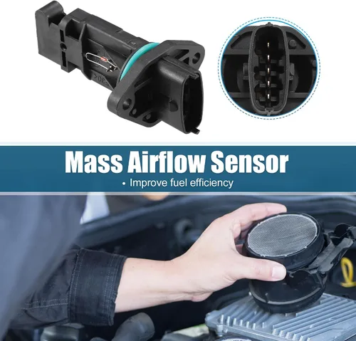 Vista 3 de uxcell Reemplazo del sensor de flujo de aire masivo del coche No.0280218108 para Volvo XC90 2003-2006