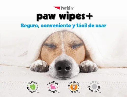 Vista 3 de Petkin Toallitas caninas 100