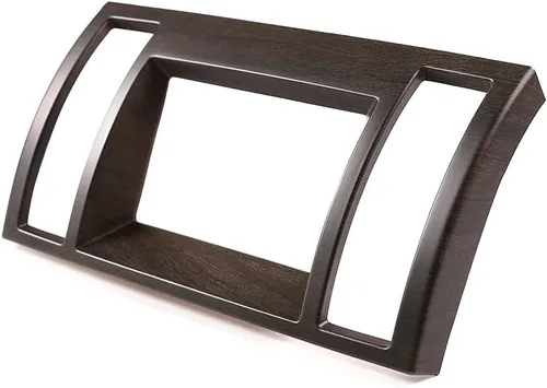 Vista 3 de YIWANG Para Land Rover Freelander 2 2013-2015 madera de roble grano coche interior navegación caja marco cubierta TRIM pegatinas Accesorios
