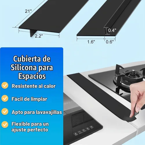 Vista 6 de Cubierta superior para estufa eléctrica (28.5 x 20.5 pulgadas), cubierta superior de estufa de vidrio resistente al calor, protector de estufa