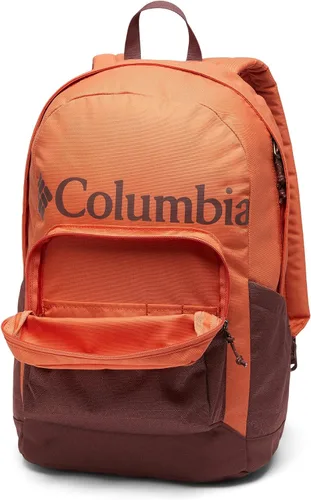 Vista 4 de Columbia Mochila unisex en zigzag de 22 litros, naranja desiertopasas claras, talla única