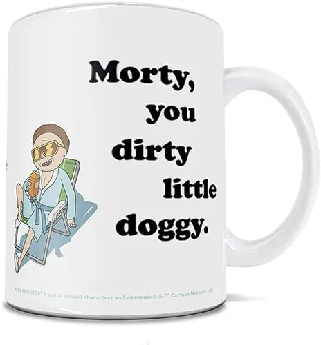 Vista 44 de Trend Setters Friends the Television Show – 25 años – Mercancía oficial – Taza de café o té de cerámica blanca de 11 onzas – perfecta para regalar