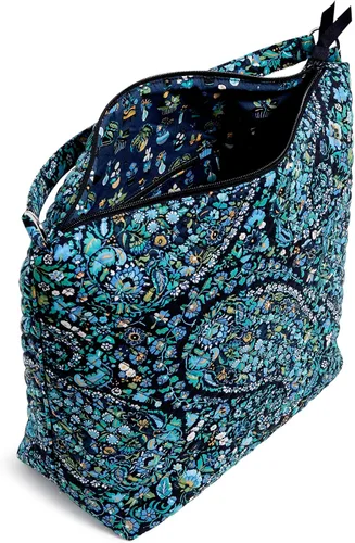Vista 3 de Vera Bradley Bolso de hombro Hobo de gran tamaño de algodón para mujer