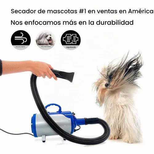 Vista 5 de SHELANDY Groomer Partner - Secador de aseo para mascotas con montaje en pared