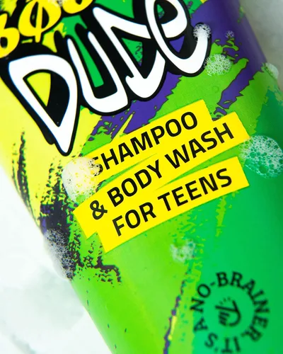 Vista 2 de 808 Dude Champú y gel de baño para adolescentes, niños y hombres Ingredientes puros naturales y orgánicos Elimina el olor corporal y los brotes