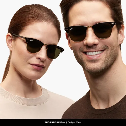 Vista 6 de Ray-Ban RB3016 Clubmaster - Lentes de sol cuadrados