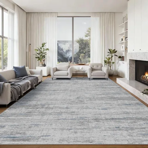 Vista 75 de Alfombra de pasillo lavables de 2 x 5, moderna alfombra abstracta para corredor, alfombra de pasillo de cocina ultrafina con respaldo