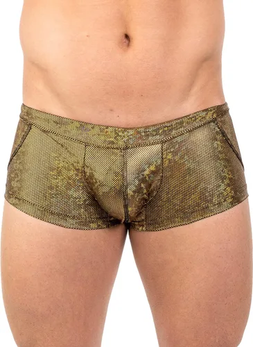 Vista 2 de Gary Majdell Sport Traje de baño tipo bóxer estilo competición para hombre con bolsa frontal