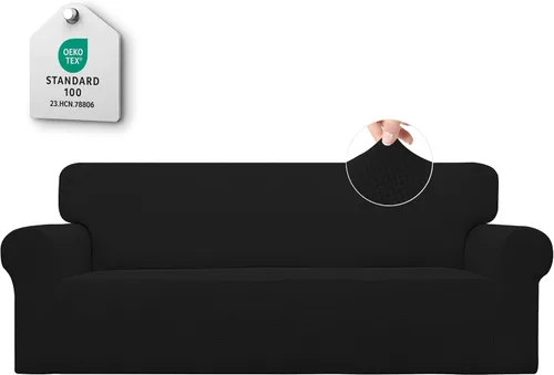 Vista 44 de Easy-Going - Funda elástica sobredimensionada para sofá, 1 pieza, protector muebles, suave, parte inferior elástica, para niños, tela jacquard