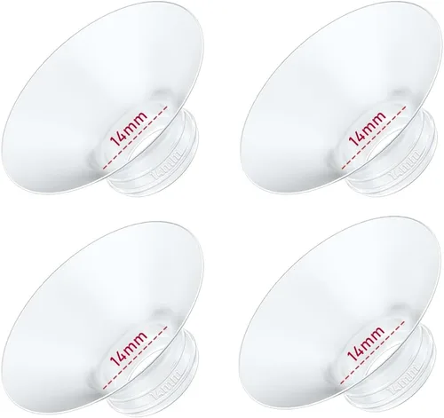 Vista 16 de 4 piezas de inserción de brida de 13 mm compatible con Momcozy M5/M6/M9/S12 Pro/V1 Pro/V1 Pro extractor de leche, apto
