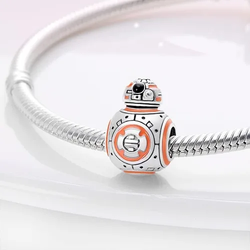 Vista 3 de LIGHTDOG Star Wars Charms Beads fits Pandora Charm Bracelets for Woman,925 Sterling Silver Dangle Pendant Bead,Mother's Day Gift Girl Jewelry Beads