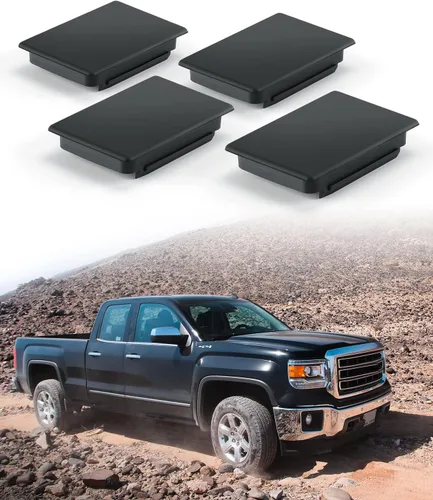Vista 7 de JOYTUTUS Funda de bolsillo de estaca para camionetas, riel de cama, compatible con Chevy Silverado 1999-2014 y GMC Sierra 2010-2014, paquete de 4