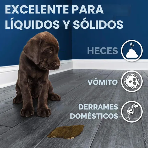 Vista 5 de Simple Solution Abzorbitall - Toallas absorbentes, limpiador de accidentes