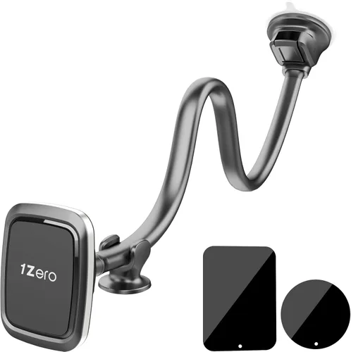Vista 9 de Soporte de teléfono para automóvil Magsafe de 14 pulgadas, extensión de brazo largo con cuello de cisne Universal Windshield Dashboard