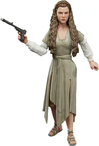 Vista 2 de STAR WARS The Black Series Princess Leia (Ewok Village) Juguete de 6 pulgadas a escala de Return of The Jedi Figura coleccionable para niños a
