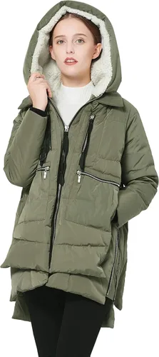 Vista 4 de Orolay - Chaqueta de plumón engrosado para mujer