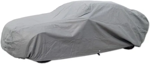 Vista 9 de Fundas impermeables para automóvil de 7 capas para todo tipo de clima, funda resistente para automóviles y automóviles, cubierta de lluvia