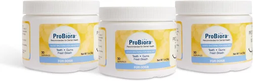 Vista 8 de ProBioraPet (anteriormente EvoraPet) Probiótico oral para mascotas Apoya dientes y encías saludables Refresca el aliento Suministro para 30