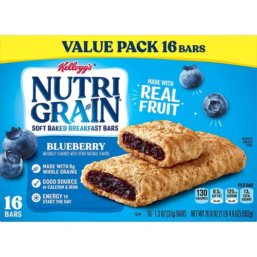 Vista 8 de Kellogg's Nutri - Barra de cereales de arándanos de grano - 16