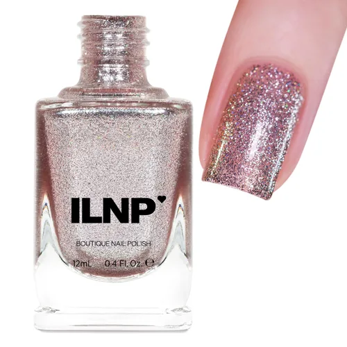 Vista 196 de ILNP 1UP - Esmalte de uñas holográfico, manicura resistente al desprendimiento, laca de uñas de larga duración, acabado suave y brillante,